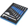 Bunker 29716 Knee Wrench, Measuring and Pick-up Set in EVA Foam Inlay (10 Piece)