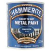 Hammerite 5092826 Direct to Rust Smooth Finish Metal Paint Blue 750ml