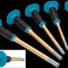 751LHS/5-1 Pin punch set, with hand guard, 5 pieces