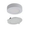Oprawa Downlight Cct 2W1 Z Ramka 6W 540Lm Ip20 Okrągły Biały Ec61079