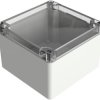 PC enclosure, (L x W x H) 122 x 120 x 85 mm, gray (RAL 7035), IP66, 331212090
