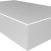 Aluminum enclosure, (L x W x H) 432 x 254 x 76 mm, natural, 1444-32
