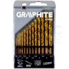 Zestaw wierteł do metalu HSS-TIN 1.5-6.5mm 13szt. GRAPHITE 57H198