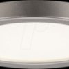 92948 LED recessed panel Areo, 5 W, 3000 K, round, nickel