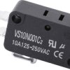 TRU COMPONENTS TC-MS20 Mikroprzełącznik TC-MS20, 1 NO, 10 A, 1 szt.