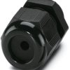 Cable gland, M25, 33 mm, Clamping range 3 to 7 mm, IP66, black, 1076600