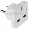 Adapter WT PL-GN uniwersalne UK / USA białe