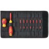 Wiha 41232 SoftFinish® electric slimVario Screwdriver Set, 10 Piece