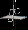 137447 Empty RAACO revolving tower for 12 drawer cabinets
