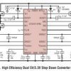 High Efficiency, 2-Phase Synchronous Step-Down Switching Regulator