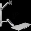 DA-90354 Workstation, monitor + keyboard mount, wall mounting