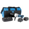 Draper 99736 D20 20V Brushless Nibbler Kit (+2x3Ah Batts, Twin Charger and Bag)