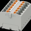 3273944 PTFIX distributor block, 12x4, grey