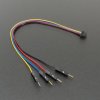 Adafruit STEMMA QT / Qwiic JST SH 4-pin to Premium Male Headers Cable