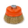 Szczotka czołowa z gwintem do szliferek kątowy M14 75 mm (54-176)
