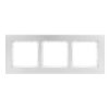 Deco Ramka Uniwersalna Potrójna - Aluminium Szczotkowane (Ramka: Srebrna...