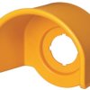 Protective collar, yellow, M22, for emergency stop pushbutton, 231273