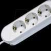 388.272 Socket outlet SMART, 3 sockets, type F - CEE 7/3, white