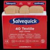 1009444 Salvequick plaster strips, elastic, 40 pieces
