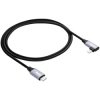 Akyga AK-USB-56 USB cable USB-C plugApple Lightning plug 1m Black
