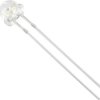 HuiYuan 5434W2C-LSB-C Dioda LED THT biały w kształcie dzwonu 5 mm 1900 mcd 100 ° 20 mA