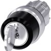 Siemens 3SU10504BN510AA0 3SU1050-4BN51-0AA0 Przełącznik kluczykowy 2 x 45 ° IP66, IP67, IP69/IP69K 1 szt.