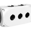 Obudowa Kasety 3-Otworowa 22Mm Szara Ip67 Lpzp3a8
