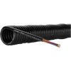PUR spiral cord UNITRONIC SPIRAL 6 x 0.14 mm², shielded, black, L 500/2000 mm, 73220224