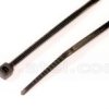 Opaski kablowe odporne na UV, 2,5x80mm, czarne, 100szt