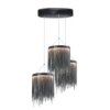 Lampa Wisząca Cascata Black 54W Led Ml3797 Milagro