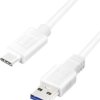 LogiLink Kabel USB USB 3.2 Gen1 Złącze męskie USB-A, Złącze męskie USB-C® 1.50 m CU0175