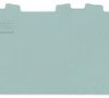 End/Intermediate plate for terminal block, 2000-2195