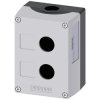 Siemens 3SU1802-0AA00-0AB1 SIRIUS ACT enclosure 2 slots 114x85x64mm