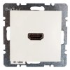 Berker/B.Kwadrat Gniazdo HDMI kremowe połysk S.1 3315428982