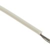 Drut do stosowania w trudnych warunkach otoczenia 1.5 mm² Biały TE Connectivity Polimer 1,3 kV AC, 750 V AC dł. 100m
