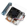 Ultra Thin ICE Tower Cooling Fan - wentylator do Raspberry Pi 4B - regulowana prędkość + akcesoria - Waveshare 23118