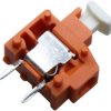 PCB terminal, 1 pole, pitch 5 mm, AWG 24-16, 17.5 A, push-in cage clamp, orange, 235-746/331-000