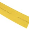 Osłona termokurczliwa żółta 3:1, średnica 18mm, dł. 3m, RS PRO