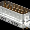 163B11079X D-SUB plug, 15-pin, industrial design