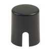 Diptronics KTSC-62K Black Round Button for Tactile Switches