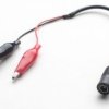 GNIAZDO DC 5,5X2,1MM Z KROKODYLKAMI