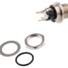 Switchcraft Gniazdo DC L Version Gniazdo DC Prosty Do montażu na płytce drukowanej 5A 12.0V 27.0 mm Srebrny IP68