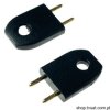 D3086B98 Shorting Link Plug Black PLUG HARWIN