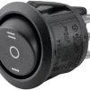 TRU COMPONENTS 1587660 Przełącznik kołyskowy TC-R13-244D-02 250 V/AC 10 A 2 x wł/wył/wł zatrzask/0/zatrzask 1 szt.
