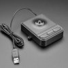 Adafruit Mini Panel Mount USB Trackball with Three Buttons