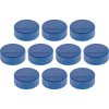 Magnetoplan 1660014 Discofix Magnum magnets round dark blue 34mm x 13mm 10pcs
