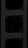 MEG4050-3603 M-PURE Rahmen 5-fach Recyceld Plastic schwarz