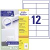 Avery-Zweckform 3659 Multipurpose Labels 97x42.3mm Permanent White 1200 pc(s)
