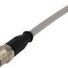 Przewód czujnik-siłownik ze złączem Złącze M12 liczba rdzeni 12 długość 1m Rodzaj A Męskie
