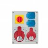 Rozdzielnica R-BOX 240 1x32A/5P 1x16A/5P 2x250V, wył. L/P IP44 B.1095W